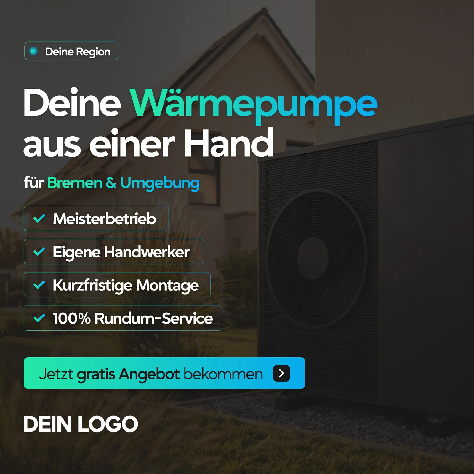 Anzeige: Deine Wärmepumpe aus einer Hand für Bremen & Umgebung